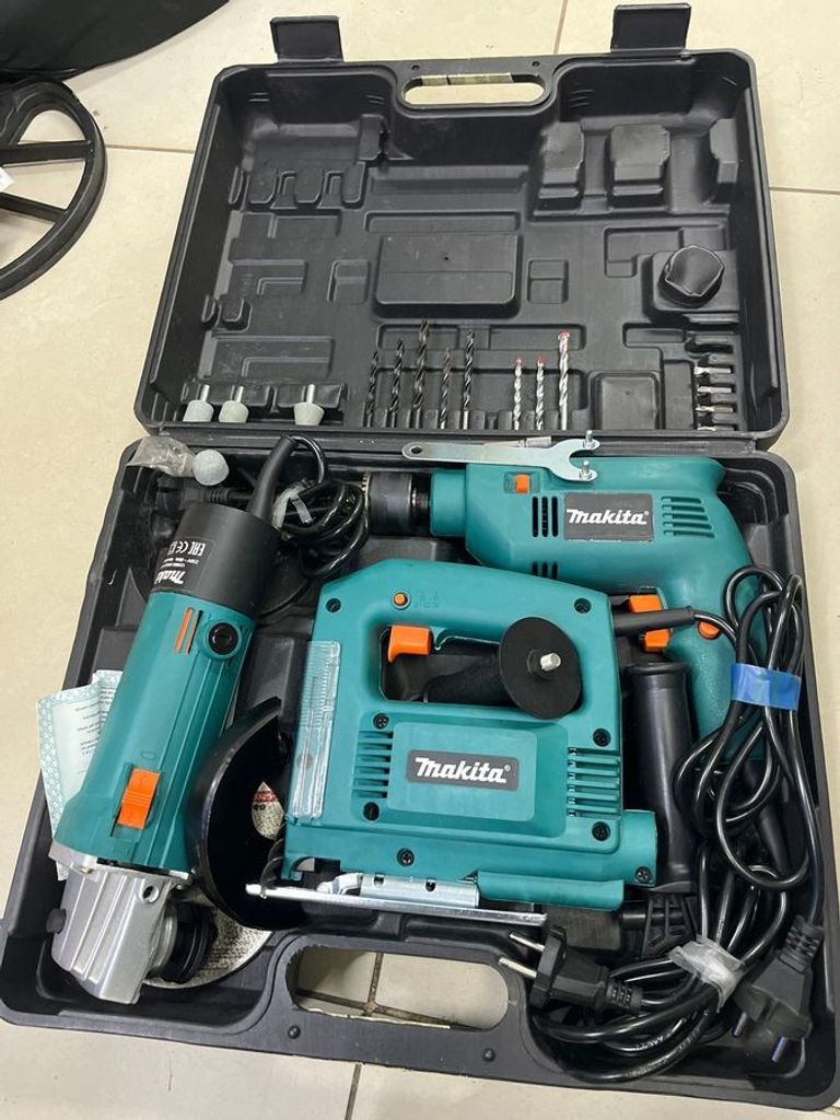 Makita (Копія) 3 в 1/дриль лобзик болгарка Код:01-200804922. Изображение 5