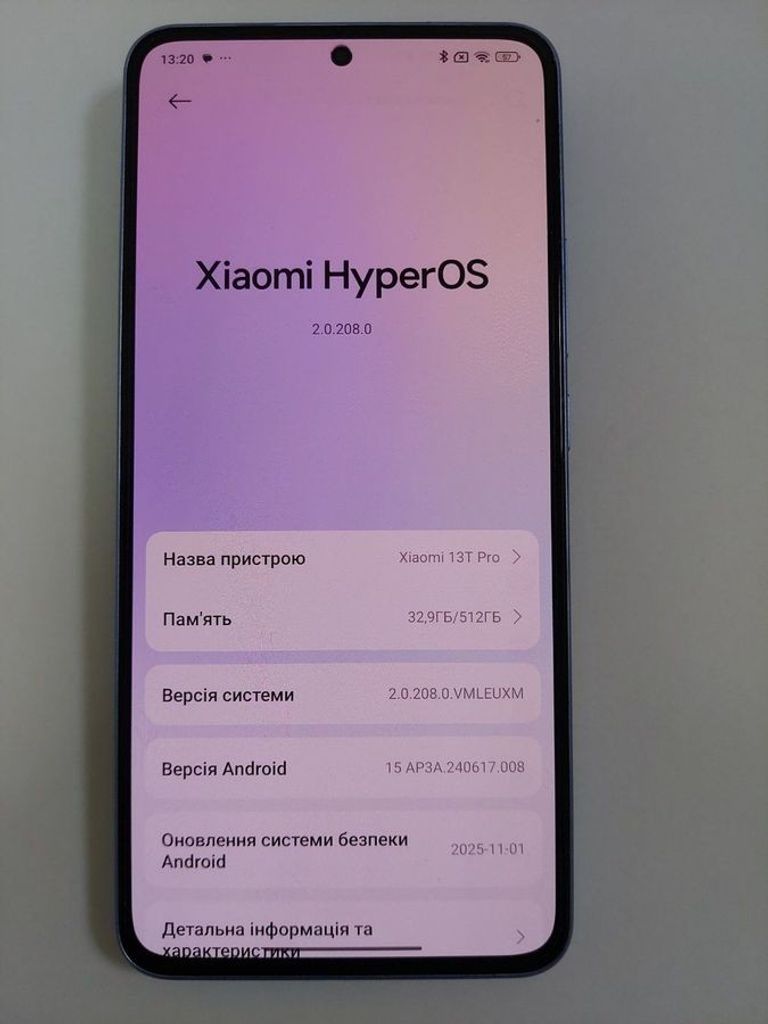 Объявление Xiaomi 13t pro 12/512gb Б/У