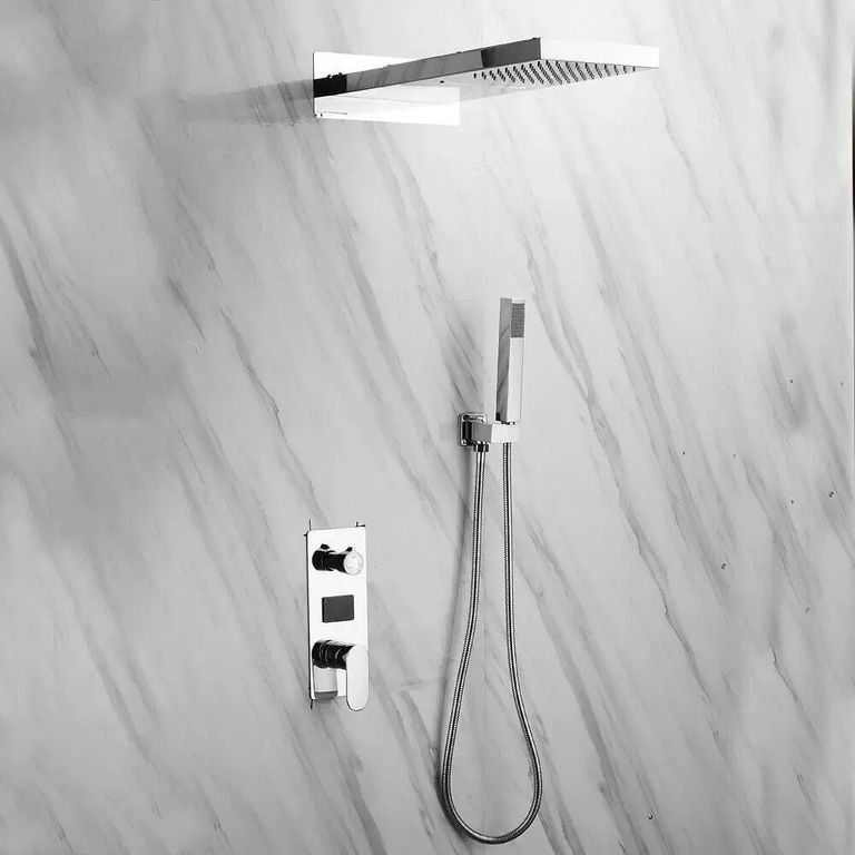 Купить з тропічним душем та душовою лійкою Б/У