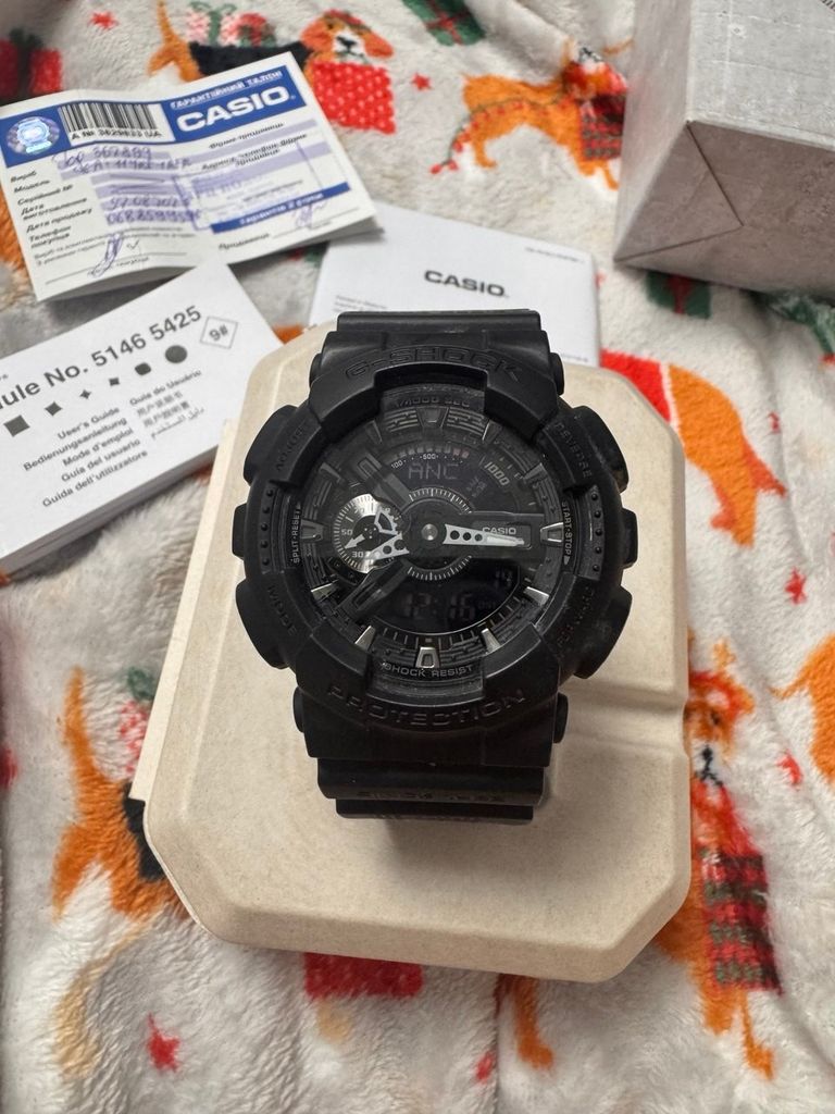 Купить Casio G-Shock GA-114RE-1A Б/У