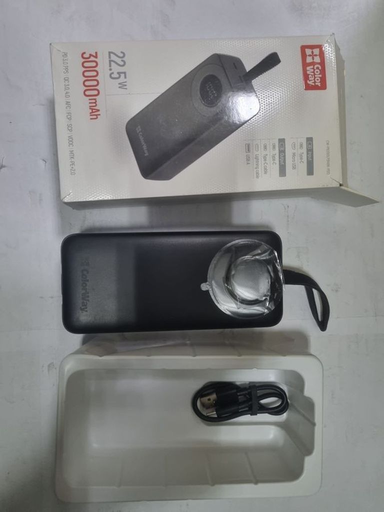 Купити Colorway cw-pb300lpb4bk-pdd 30000mah Б/У