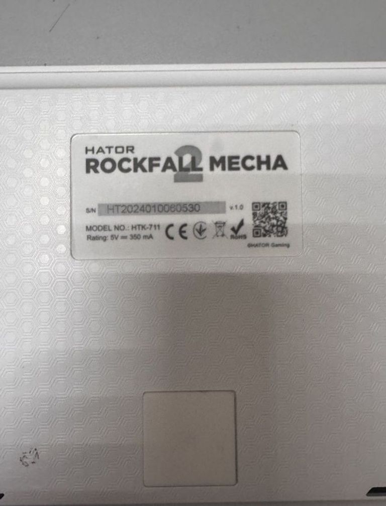 Купить Hator rockfall 2 mecha tkl Б/У