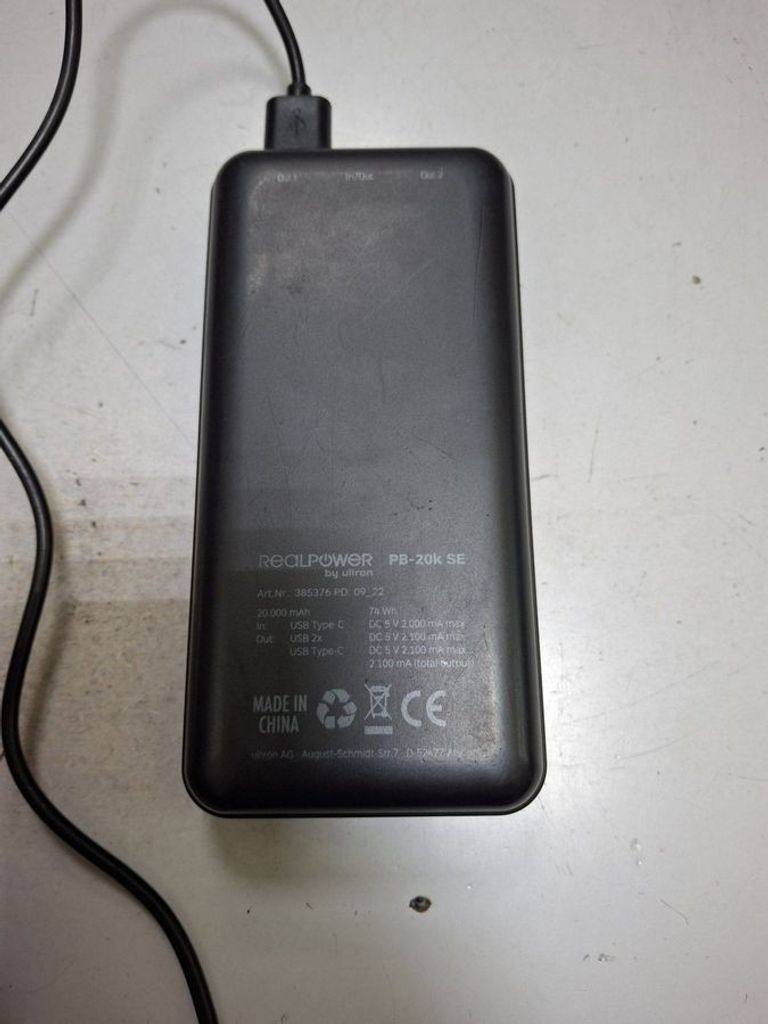 Объявление Realpower 20000mah/se Б/У