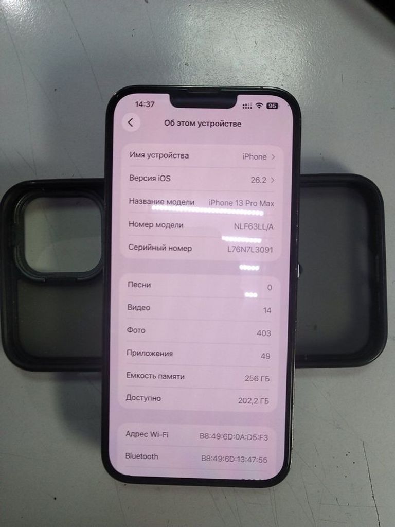 Объявление Apple iphone 13 pro max 256gb Б/У