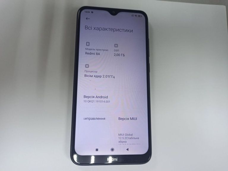 Купить Xiaomi Redmi 8A 2/32GB Black Б/У