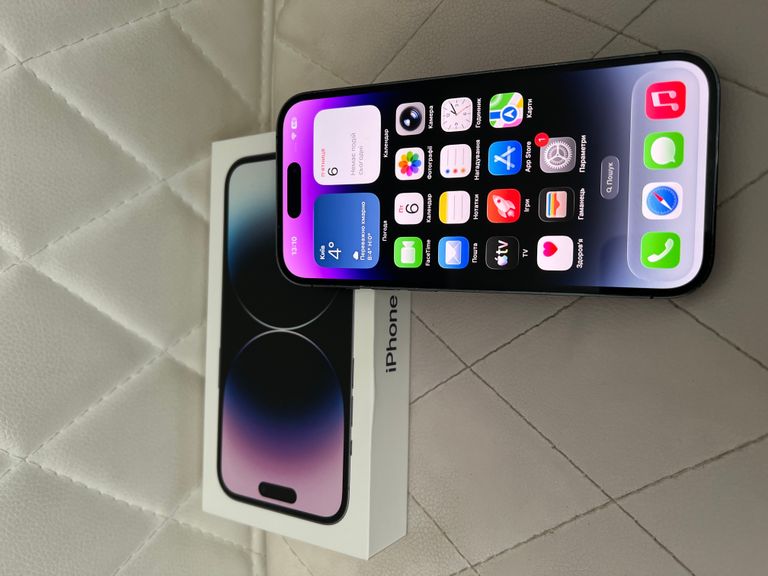 Оголошення Apple iPhone 14 Pro 256GB Deep Purple (MQ1F3) Б/У