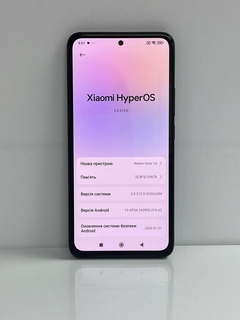 Оголошення Xiaomi redmi note 14 8/256gb Б/У
