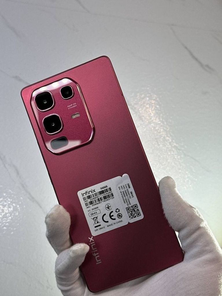 Infinix Note 50 8/256GB Burgundy Red (4894947066405) Код:01-200907903. Зображення 7