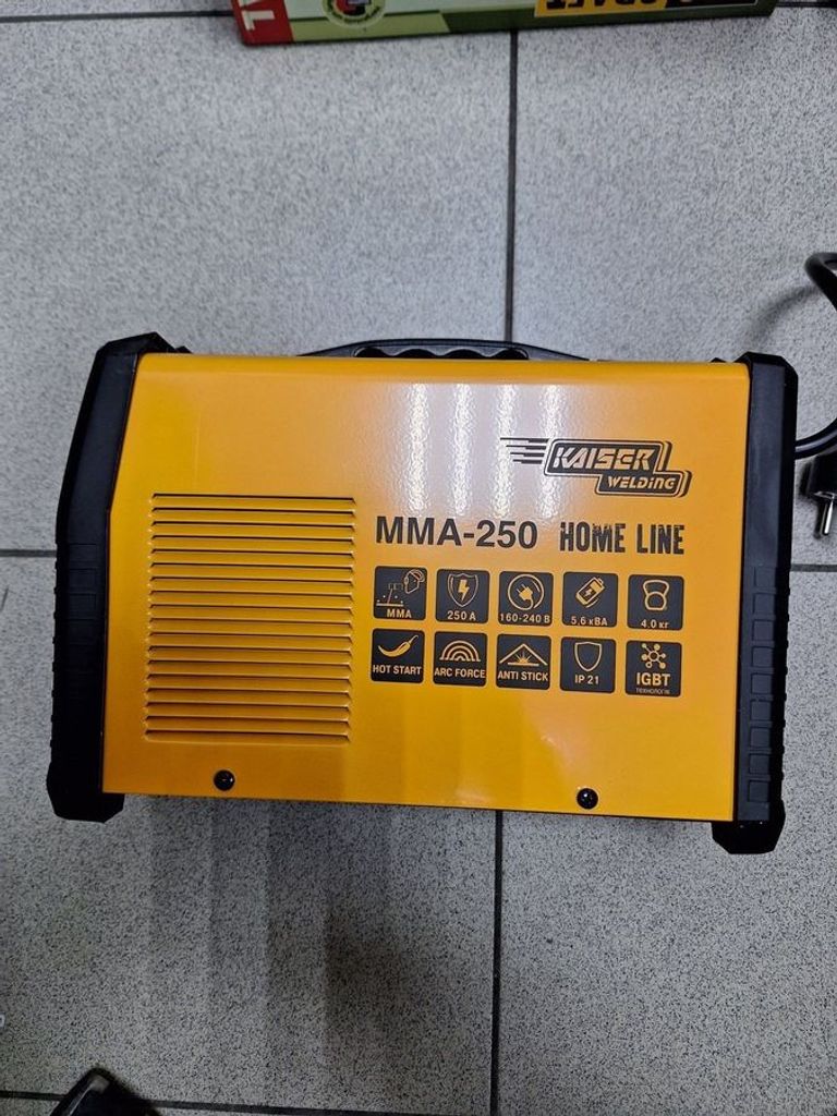 Объявление Kaiser welding MMA-250 Home Line Б/У