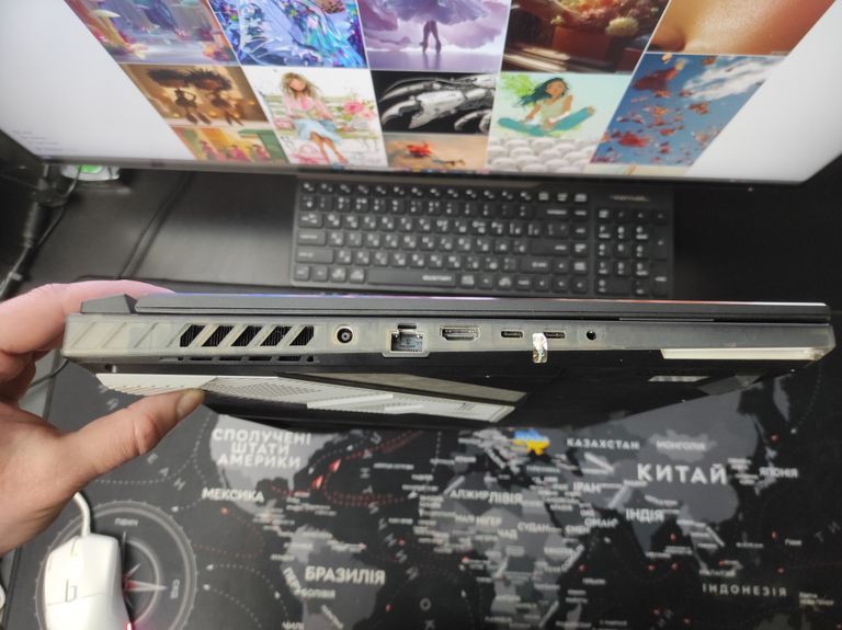 ASUS ROG Strix SCAR 18 i9-13980hx ram32gb/ssd 2tb/rtx4090/оф. гарантія Код:null. Изображение 8