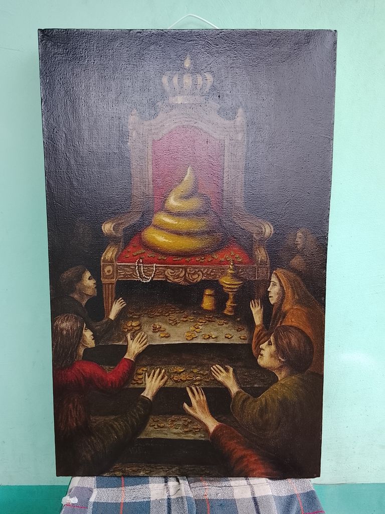 Купить Картина акрилом. Б/У