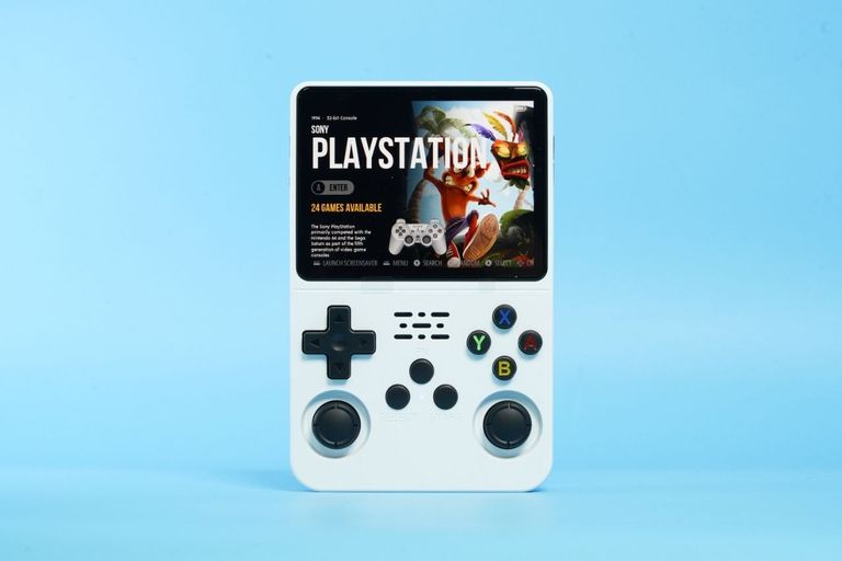 Купити Game Console R36S linux 64 Gb White 15000 ігор Linux. Б/У