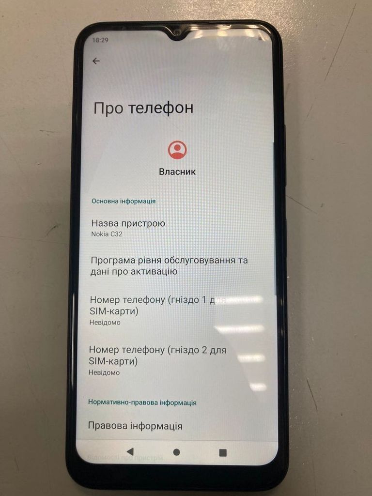 Купити Nokia C32 4/64GB Green Б/У