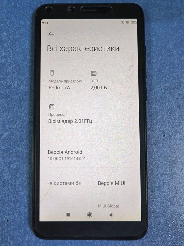 Xiaomi Redmi 7a 2/32GB Black Код:01-200925370. Изображение 7