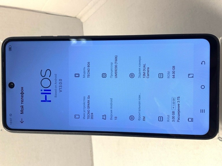 Tecno spark go 2024 4/64gb Код:01-200922686. Изображение 5