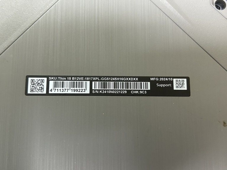 Msi 15/core i5-12450h ddr5/16gb ddr3/ssd 512 gb/geforce rtx4050 6gb Код:01-200938141. Зображення 5