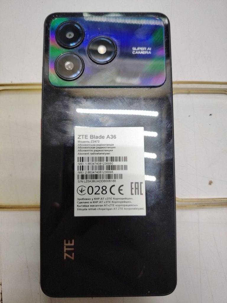 Дешево Zte Blade A36 4/64GB Green з ломбарду