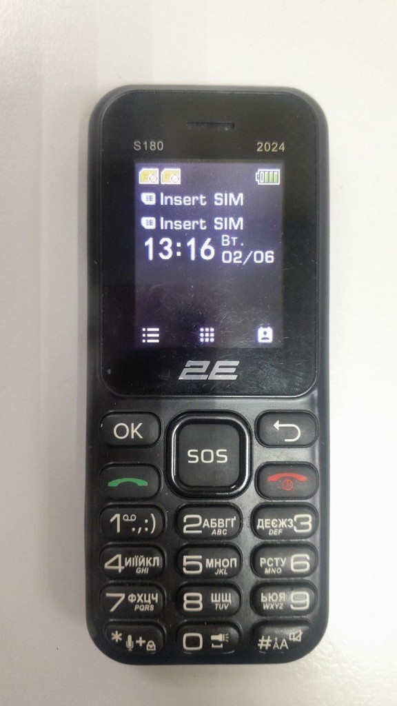 Розпродаж 2e S180 2024 DualSim Black, продавець Техноскарб