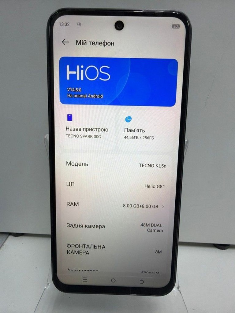 Дешево Tecno spark 30c kl5n 4/128gb з ломбарду