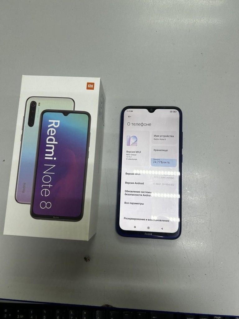 Купити Xiaomi Redmi Note 8 4/64GB Black Б/У