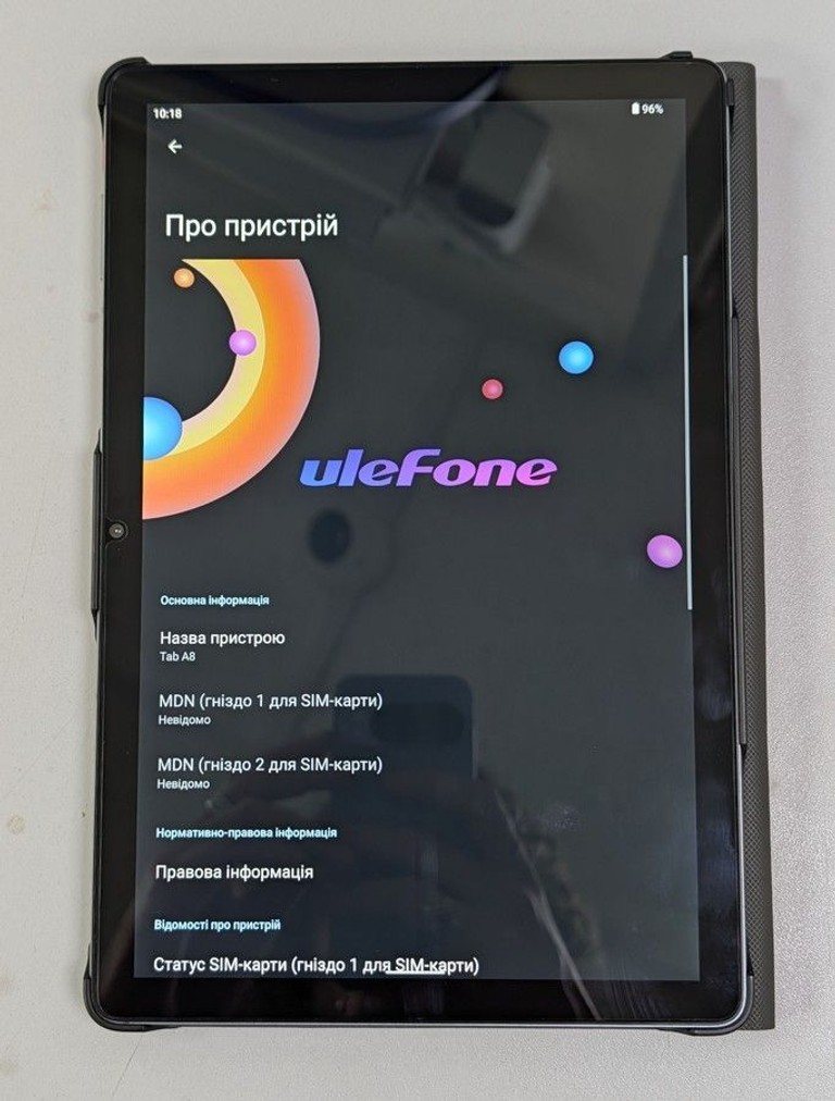 Оголошення Ulefone tab a8 4/64gb lte Б/У