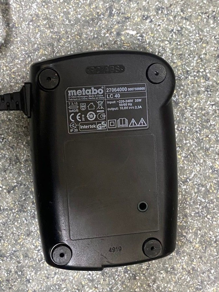 Metabo powermaxx bs 2акб 2ah зп Код:01-201016990. Изображение 7