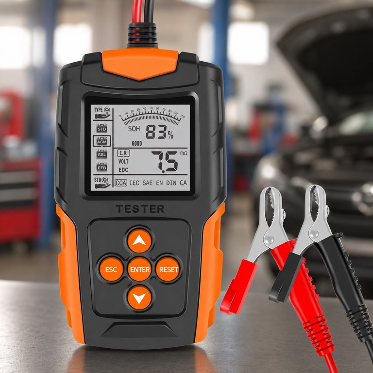 Купити Tester для перевірки свинцево-кислотних акумуляторів 12V/24V Б/У