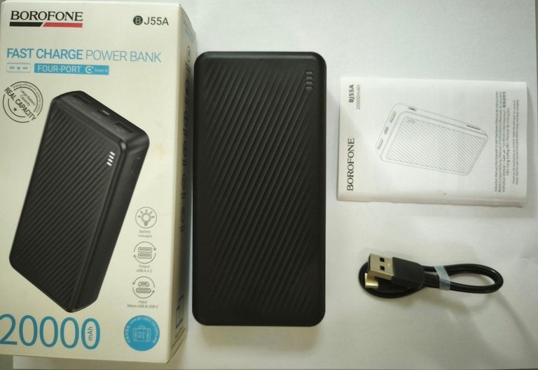 Borofone bj55a 20000mah Код:01-201077816. Зображення 7