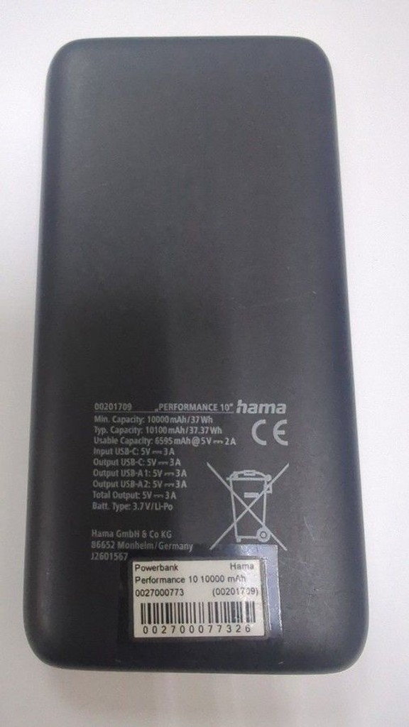 Оголошення Hama 10000mah/fabric 10 Б/У