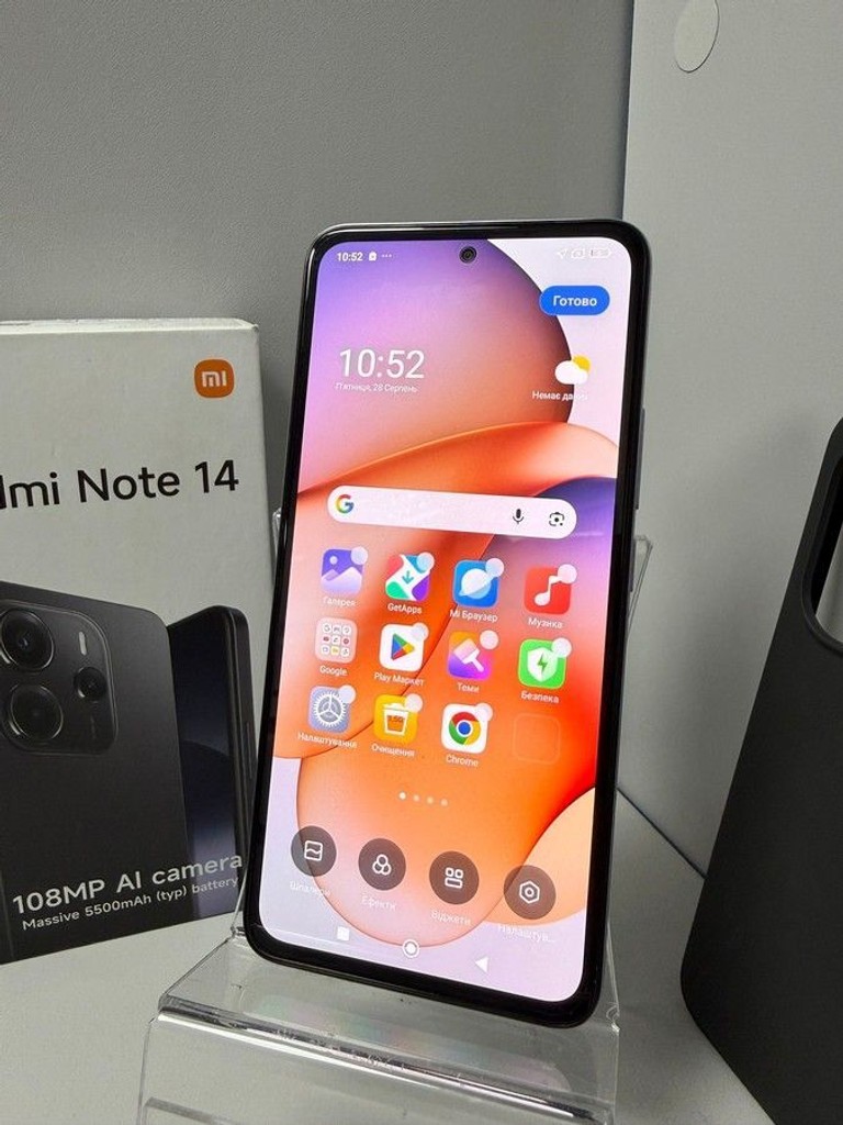 Объявление Xiaomi redmi note 14 8/256gb Б/У