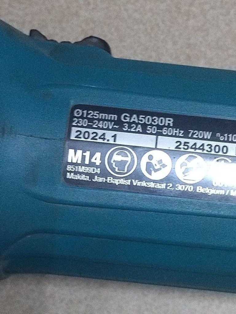 Объявление Makita GA5030R Б/У