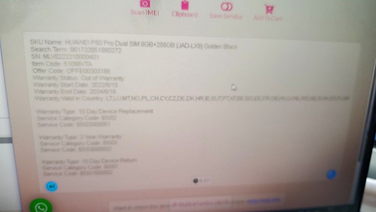 Купити Huawei p50 pro 8/256gb Б/У