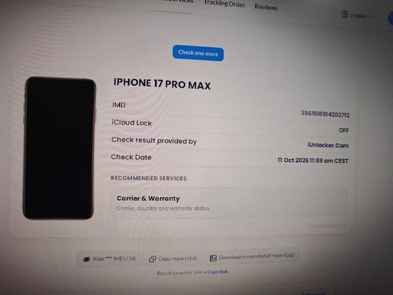 Купити Apple iphone 17 pro max 256gb Б/У