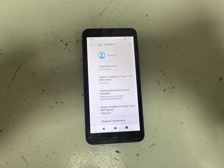 Купить Zte Blade L8 1/16GB Black Б/У