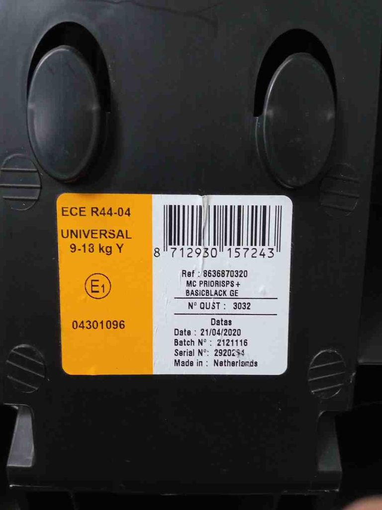 Maxi-cosi Priori SPS Basic Black Код:2000004120320. Изображение 4