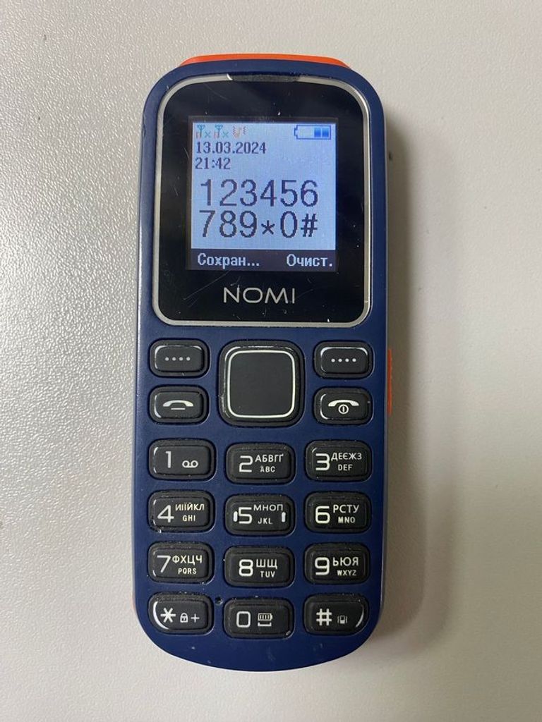 Объявление Nomi i1441 Blue Б/У