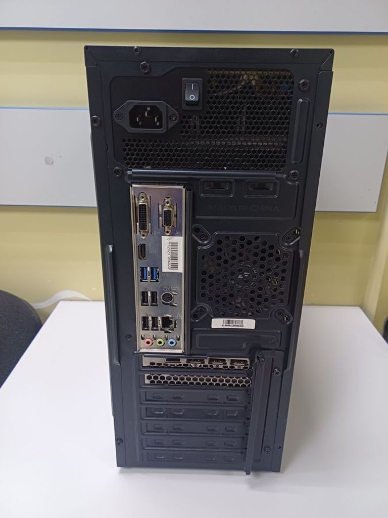 Дешево Пк intel core i3-10100f/ram 16 gb/hdd 1000 gb/ssd 480 gb/nvidia rtx 3050 (geforce) 8gb gddr6 128bit з ломбарду