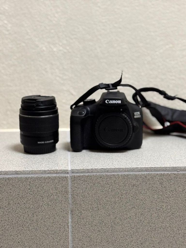 Оголошення Canon eos 4000d/ ef-s 18-55mm macro-0-25m-0-8ft Б/У