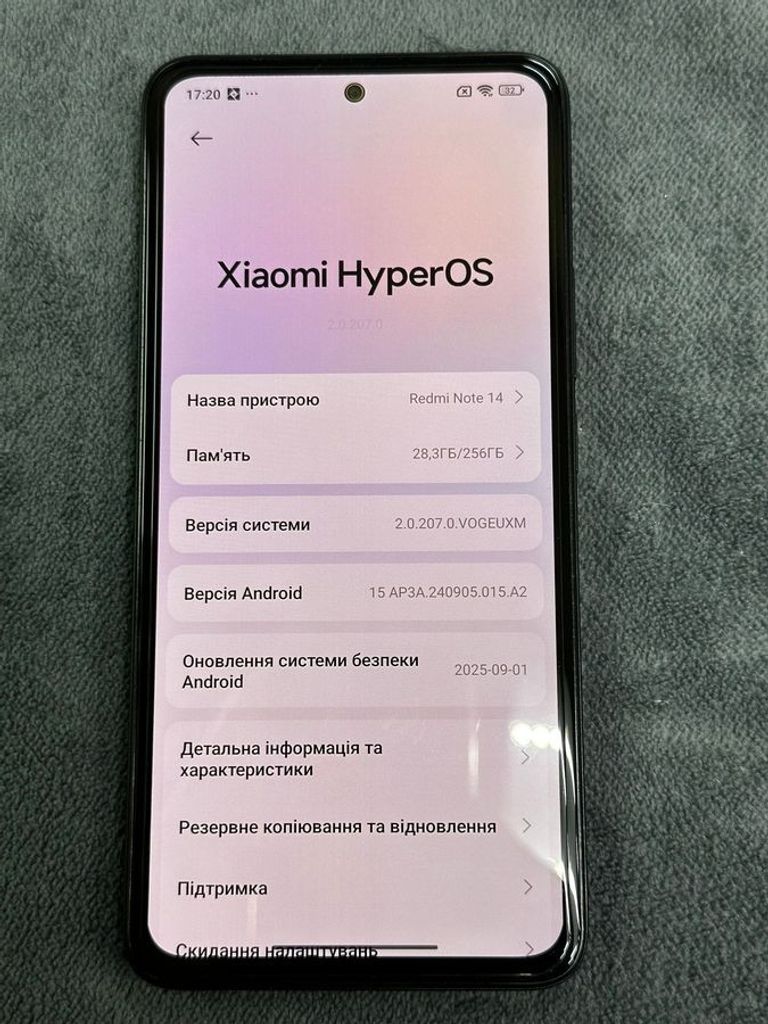 Xiaomi redmi note 14 8/256gb Код:01-200809756. Зображення 6