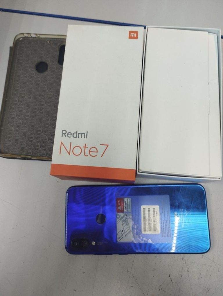 Купить Xiaomi Redmi Note 7 4/64GB Black Б/У