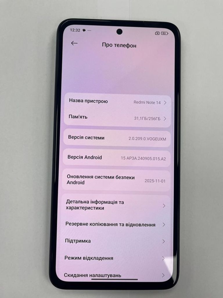 Xiaomi redmi note 14 5g 8/256gb Код:01-200821313. Изображение 5