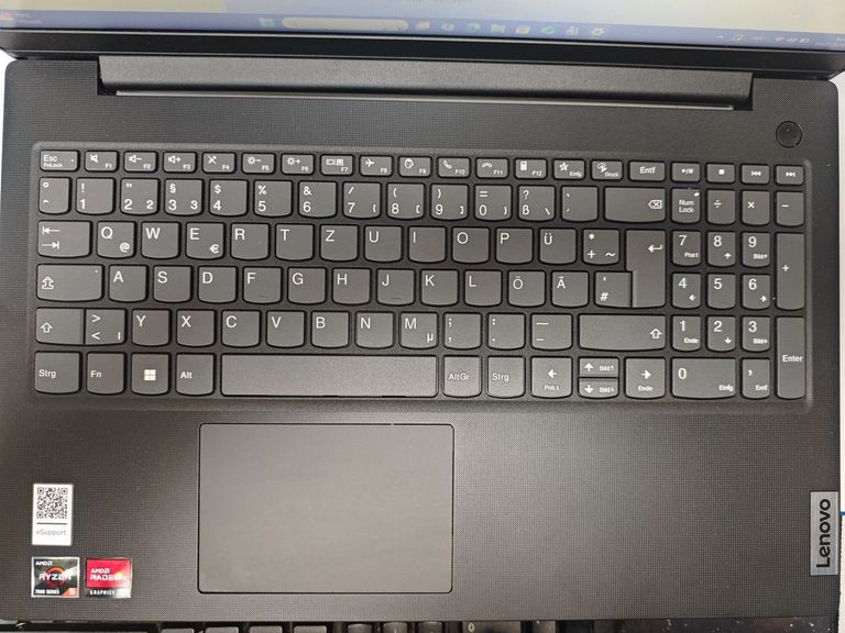 Розпродаж Lenovo 15/ryzen 5 7520u ddr5/16gb ddr5/hdd *відсутній/ssd 512 gb/*інтегрована, продавець Техноскарб