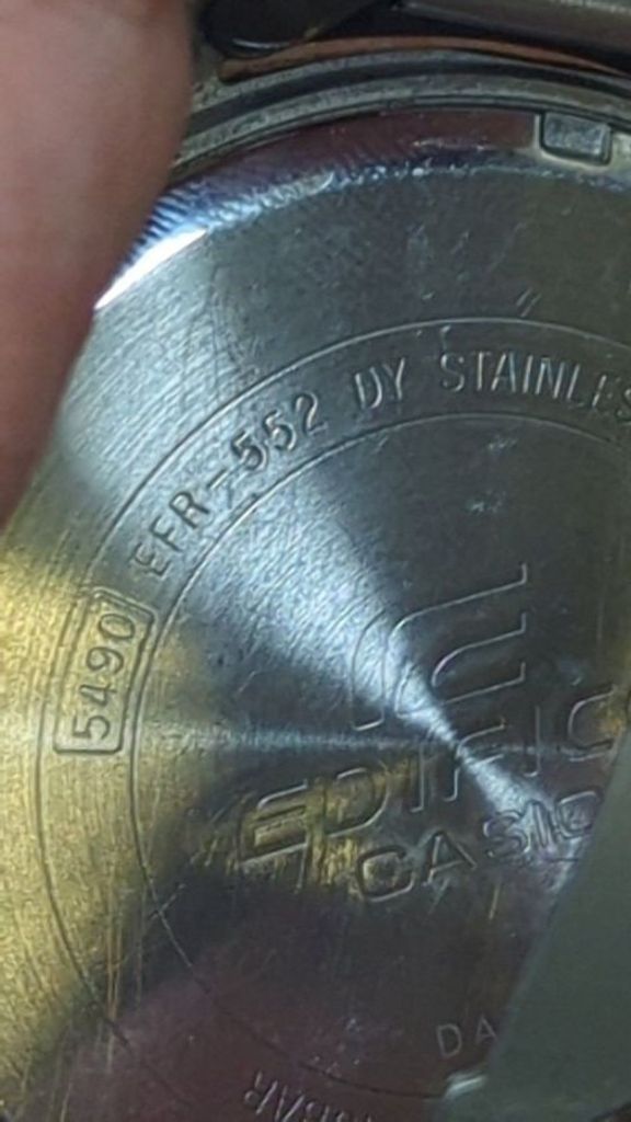 Оголошення Casio efr-552 dy Б/У