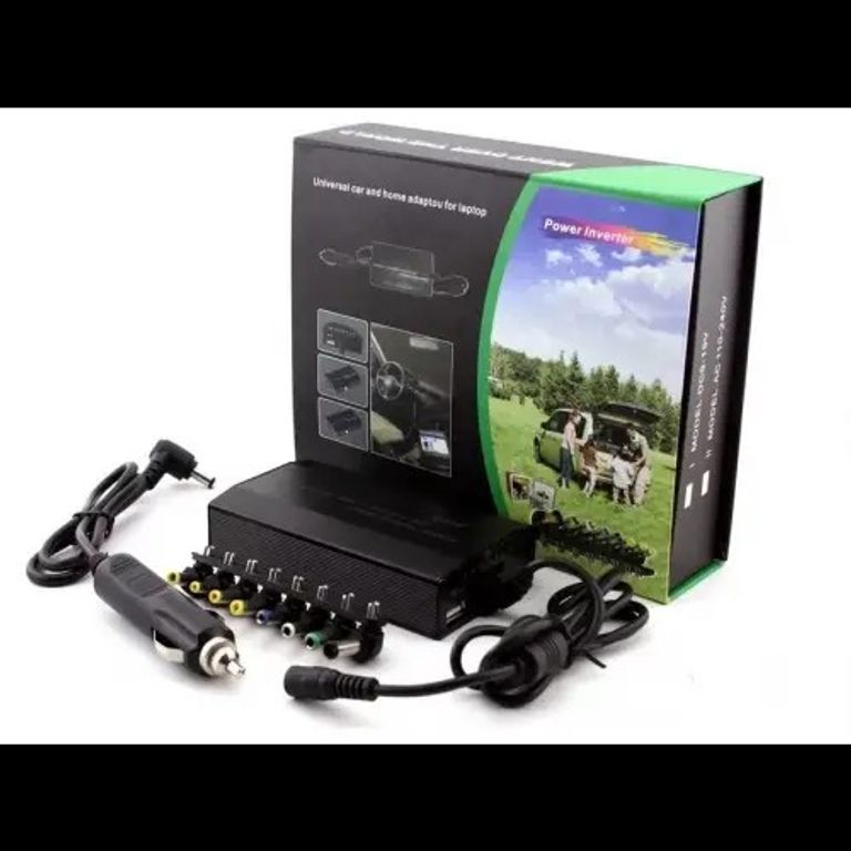 Купити Універсальний зарядний пристрій MY-150 адаптер для ноутбуків 220 В 8 насадок Б/У