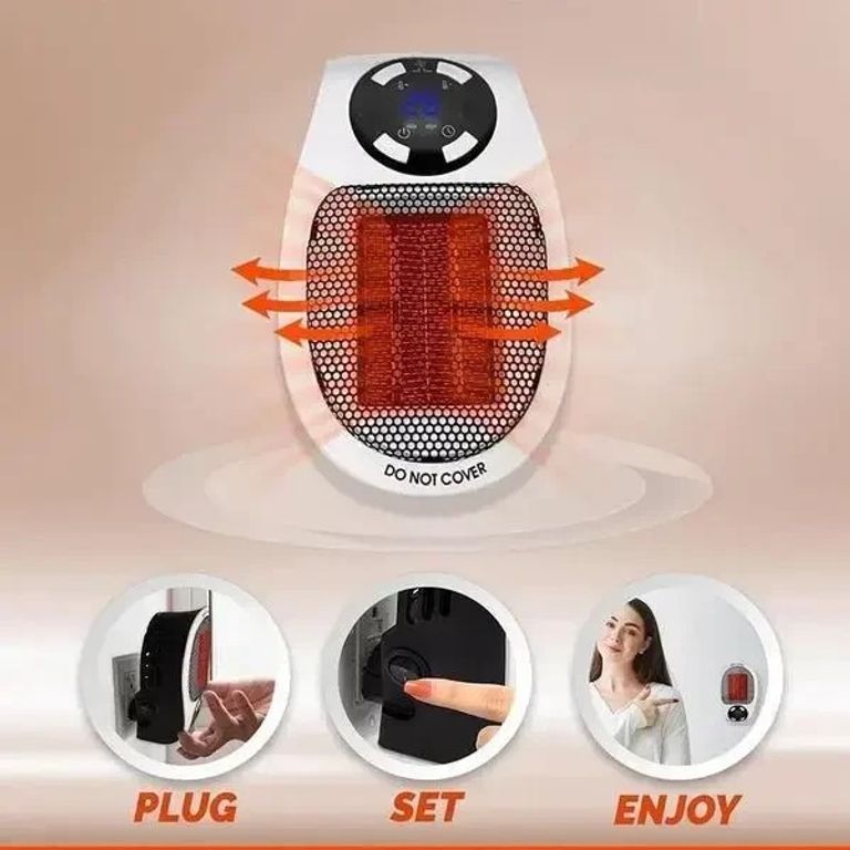 Оголошення Portable Heater 500 Вт Б/У