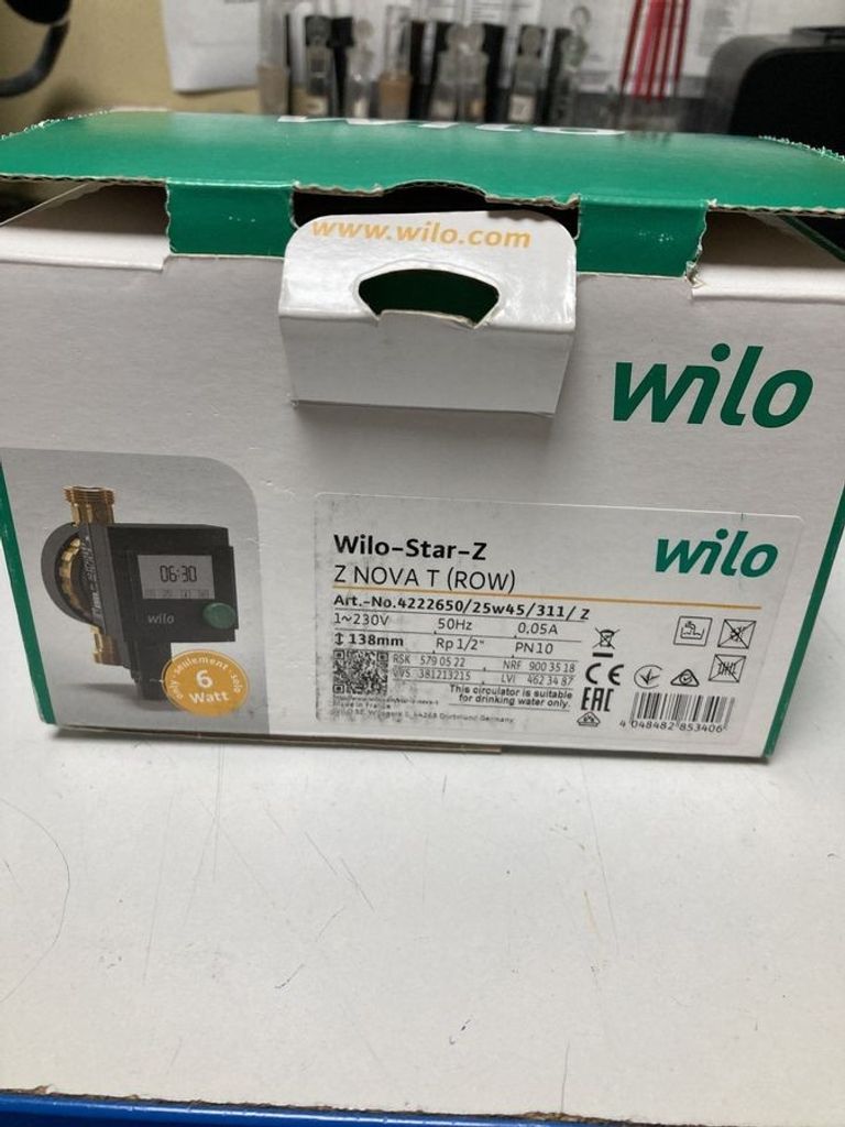 Оголошення Wilo star-z nova t Б/У