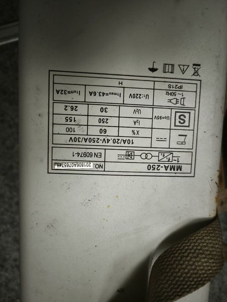 Дешиво Сталь мма-250 с ломбарда