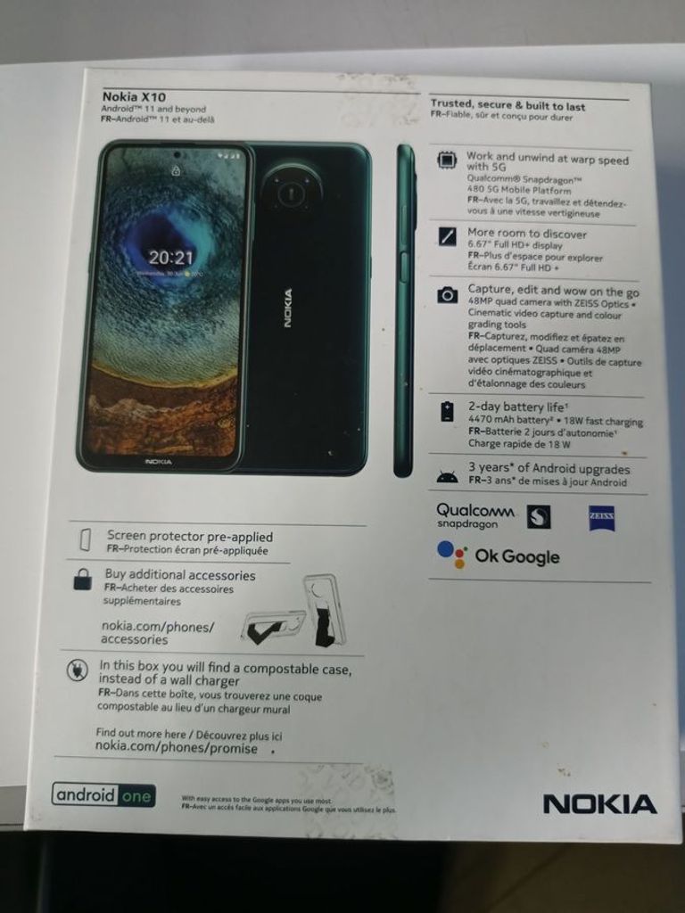 Купити Nokia x10 6/128gb Б/У