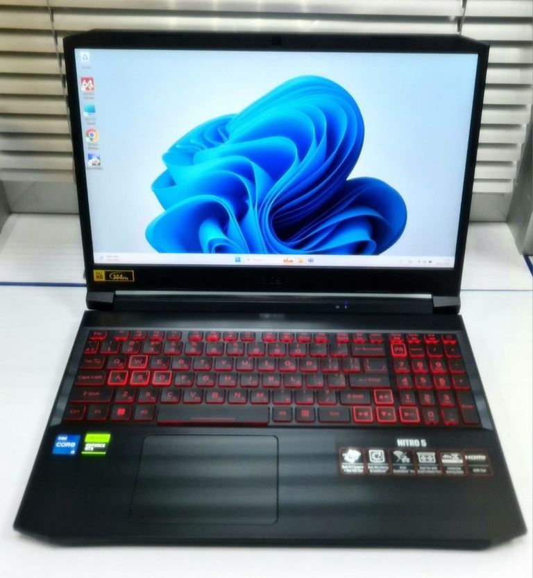 Купити Acer 15/core i5-11400h ddr4/16gb ddr4/hdd *відсутній/ssd 1000 gb/geforce rtx3050ti 4gb Б/У