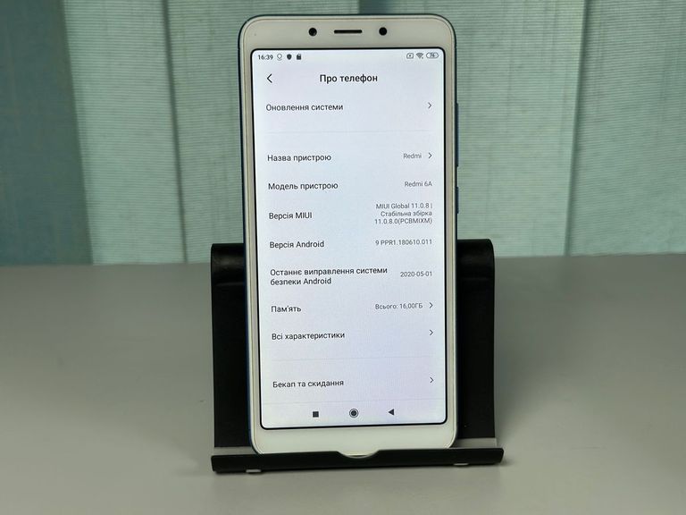 Xiaomi Redmi 6A 2/16GB Black Код:01-200910136. Зображення 9